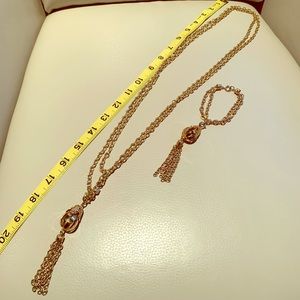 Vintage necklace and bracelet set
